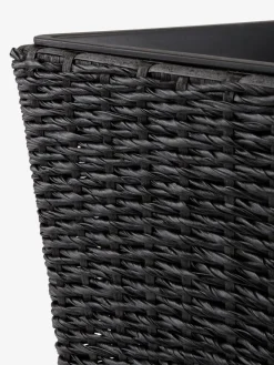 KUBBPanier pour plantes KUBB l30xL30xH50 noir