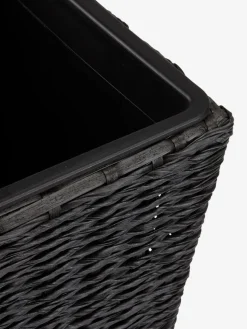 KUBBPanier pour plantes KUBB l30xL30xH50 noir