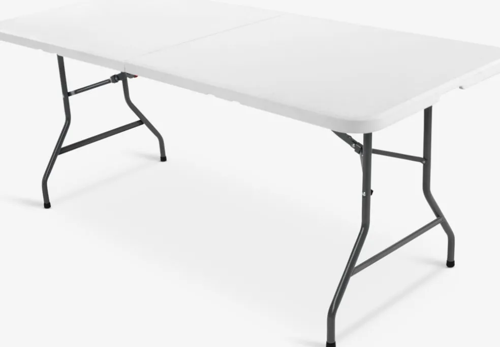 KULESKOGTable pliante KULESKOG l75xL180 blanc