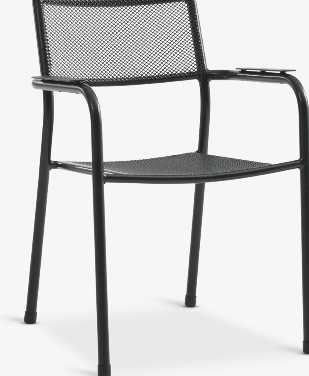 KUMLA + HEMSEDALKUMLA L150 table gris + 4 HEMSEDAL chaises noir