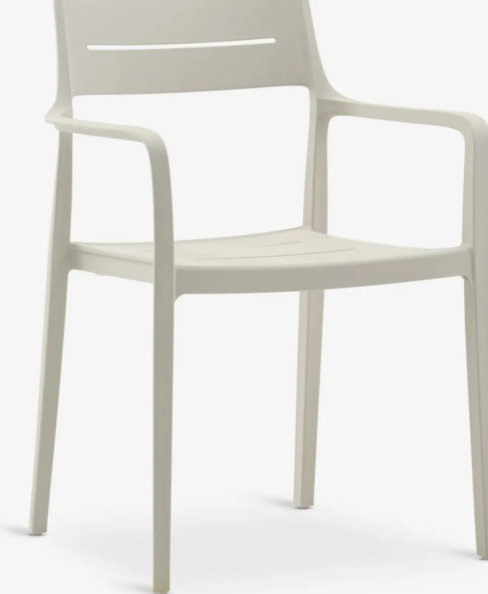 KUMLA + INGSTRUPKUMLA L200 table + 4 INGSTRUP chaises beige