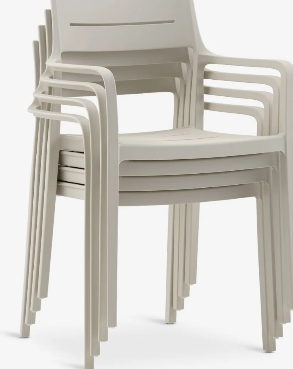 KUMLA + INGSTRUPKUMLA L150 table + 4 INGSTRUP chaises beige