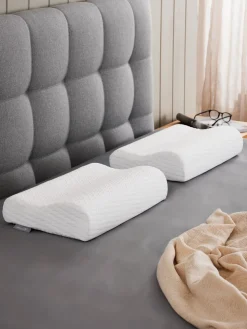 KVINAPlusOreiller mousse à mémoire de forme 30x50x10/7 WELLPUR KVINA