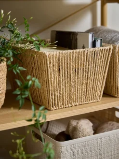 LARSEMILPanier LARSEMIL l23xL33xH17cm naturel