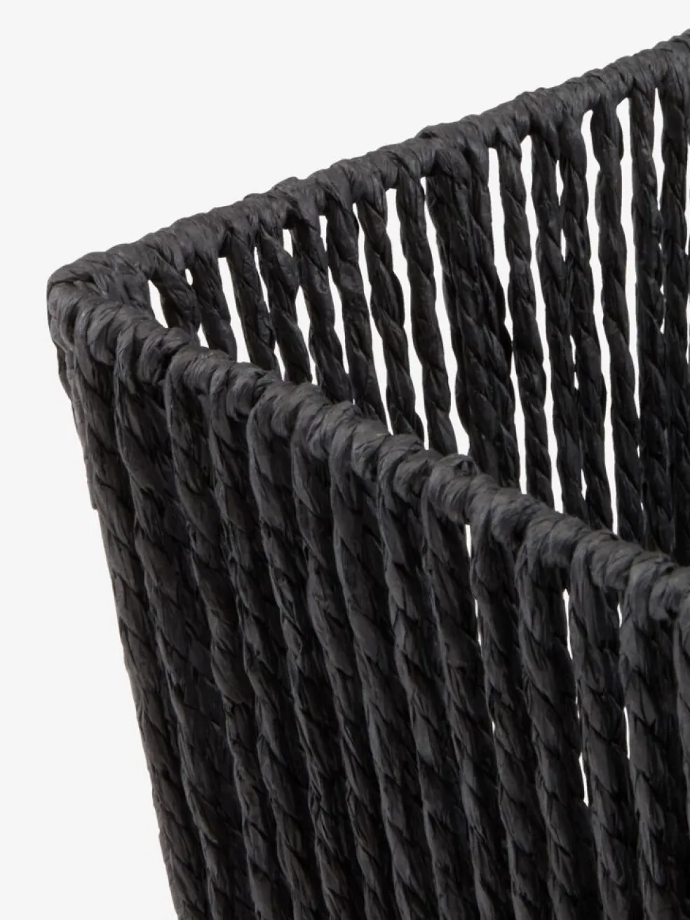 LARSEMILPanier LARSEMIL l23xL33xH17cm noir