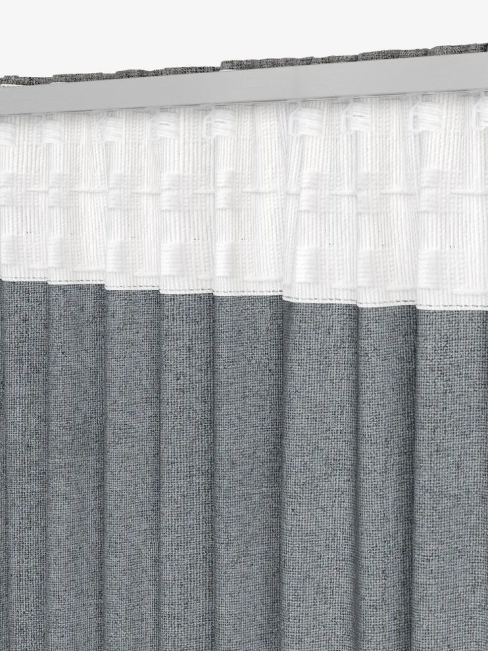 LEKARideau occultant LEKA 1x140x300 gris
