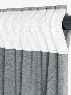 LEKARideau occultant LEKA 1x140x300 gris