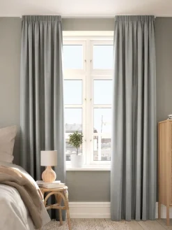 LEKARideau occultant LEKA 1x140x300 gris