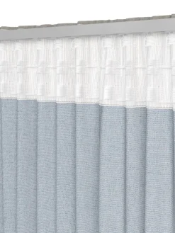 LEKARideau occultant LEKA 1x140x300 gris chaud