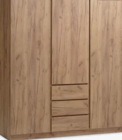 LIMFJORDENArmoire LIMFJORDEN 180x200 coloris chêne naturel