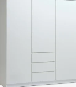 LIMFJORDENArmoire LIMFJORDEN 180x200 combi blanc