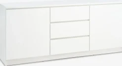 LIMFJORDENBuffet LIMFJORDEN 2 portes 3 tiroirs blanc