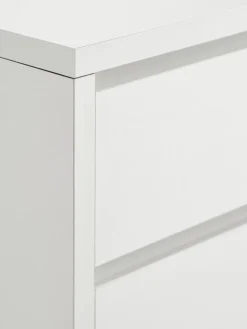 LIMFJORDENBureau LIMFJORDEN 60x120 4 tiroirs blanc