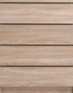 LIMFJORDENCommode 4 tiroirs LIMFJORDEN coloris chêne clair