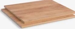 LIMFJORDENTablettes p/LIMFJORDEN 3 portes 2pcs coloris chêne naturel