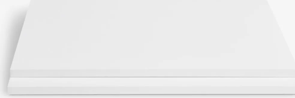 LIMFJORDENTablettes pour LIMFJORDEN 3 portes 2pcs/pqt blanc