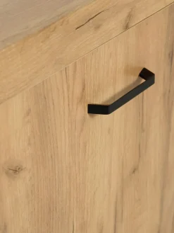 LINTRUPBuffet LINTRUP 1 porte 3 tiroirs coloris chêne naturel
