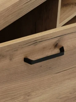 LINTRUPMeuble TV LINTRUP 2 portes coloris chêne naturel