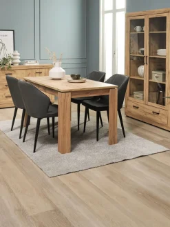 LINTRUPTable LINTRUP 80x140 coloris chêne naturel