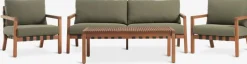 LITSBACKENEnsemble lounge LITSBACKEN 4,5 personnes eucalyptus