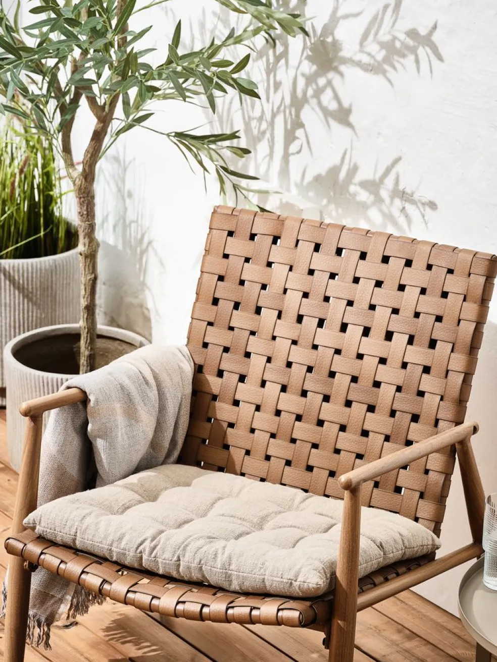 LODSHOLMCoussin de jardin pour fauteuil lounge LODSHOLM sable