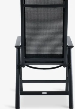 LOMMAChaise inclinable LOMMA noir