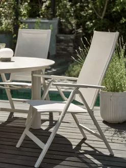 LOMMAChaise inclinable LOMMA beige