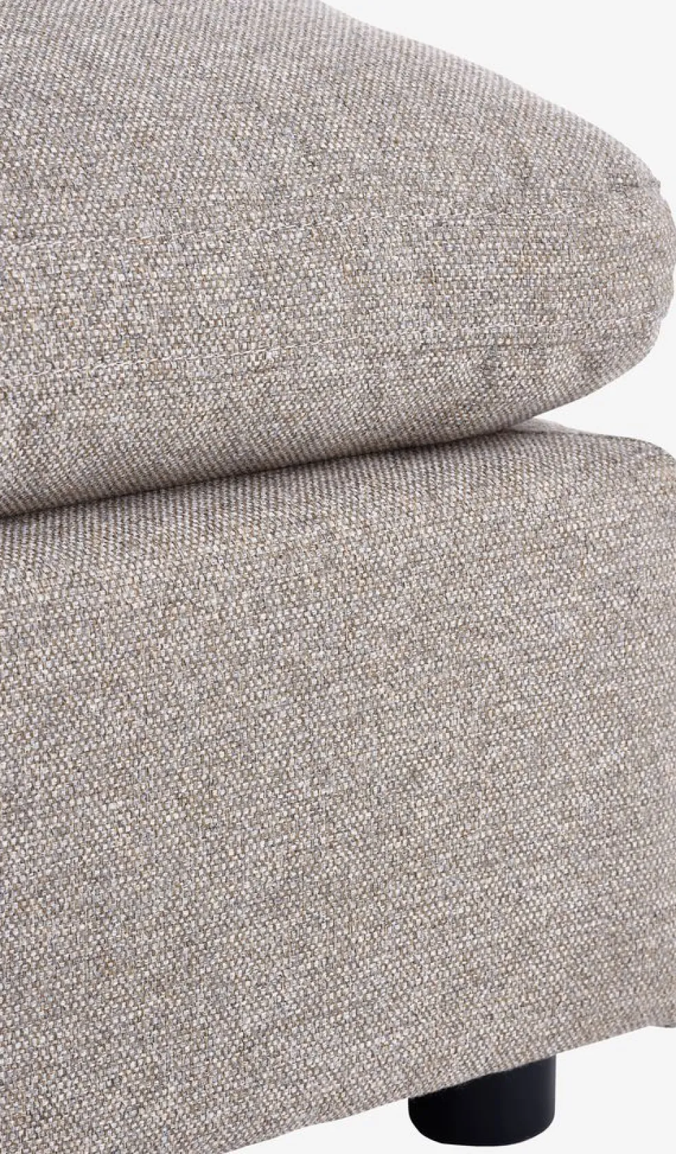 LYBYModule canapé LYBY central tissu sable