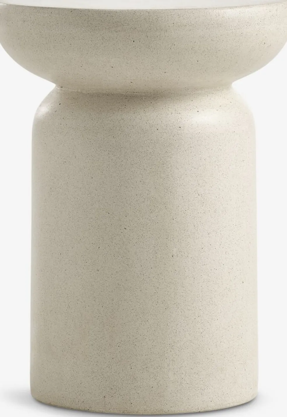 LYDUMPiédestal LYDUM Ø34xH46 fibre ciment beige