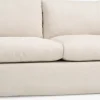 LYNGAACanapé LYNGAA 3 places housse amovible tissu beige