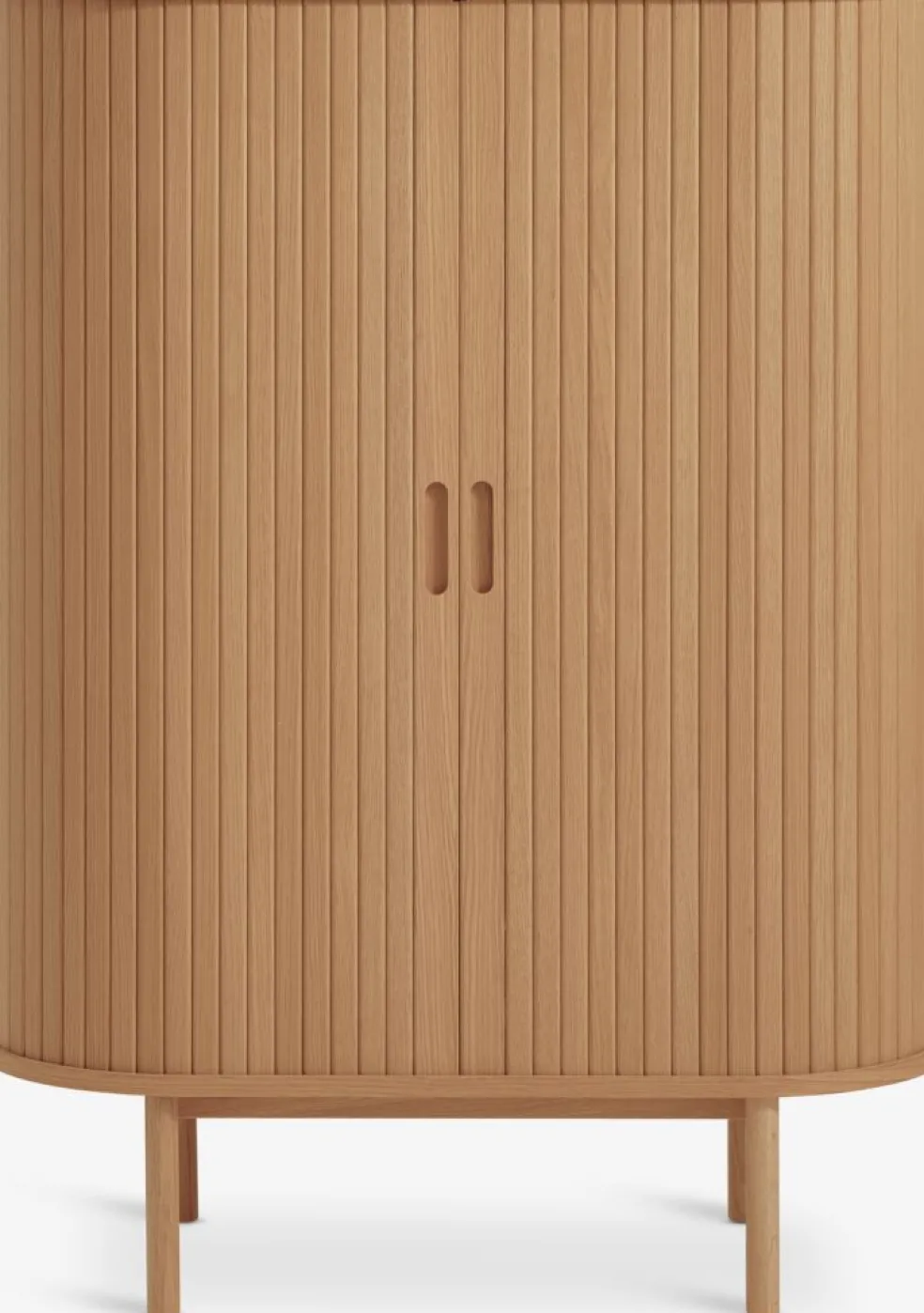 LYNGVIGArmoire LYNGVIG 90 cm 2 portes tambours chêne naturel