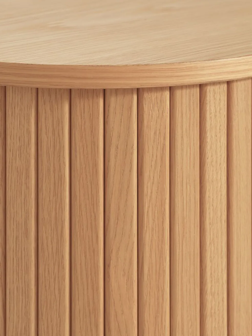 LYNGVIGArmoire LYNGVIG 90 cm 2 portes tambours chêne naturel