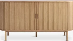 LYNGVIGBuffet LYNGVIG 160 cm 2 portes tambours chêne naturel