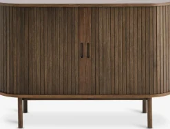 LYNGVIGBuffet LYNGVIG 120 cm 2 portes tambours chêne foncé