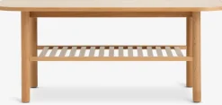 LYNGVIGTable basse LYNGVIG 60x110 a/tablette chêne naturel