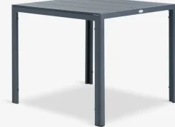 MADERUP + KRISTIANSTADMADERUP L90 table noir + 4 KRISTIANSTAD chaises vert