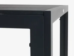 MADERUP + LOMMAMADERUP L150 table noir + 4 LOMMA chaises inclinable noir