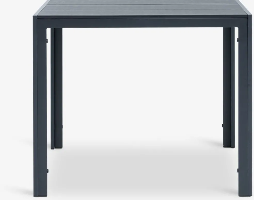MADERUP + LOMMAMADERUP L90 table + 4 LOMMA chaises noir