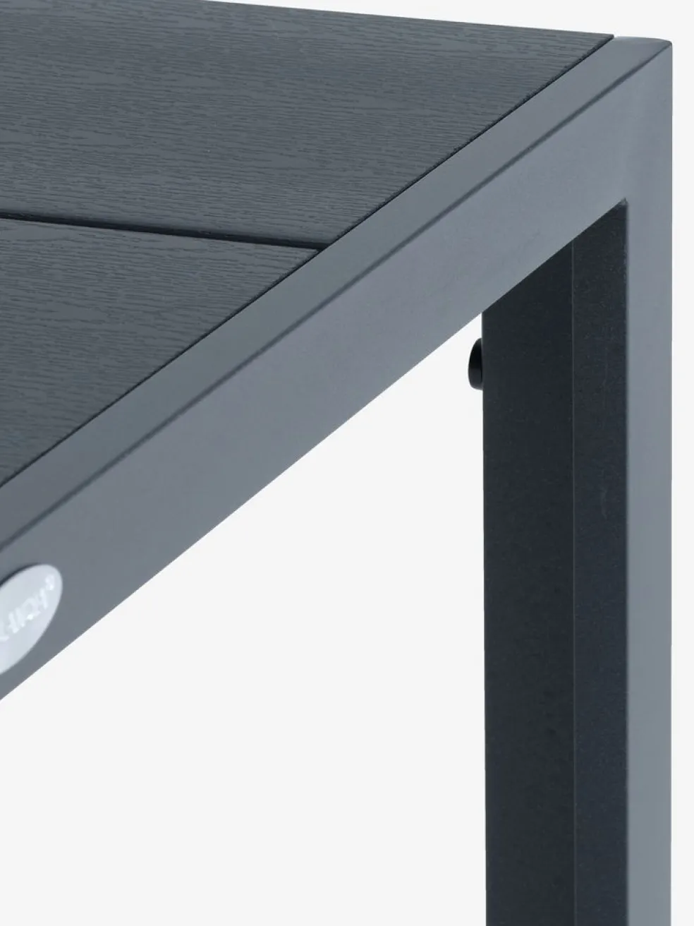MADERUP + LOMMAMADERUP L90 table + 4 LOMMA chaises noir
