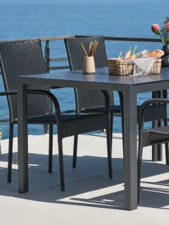 MADERUPTable de jardin MADERUP l90xL150 noir