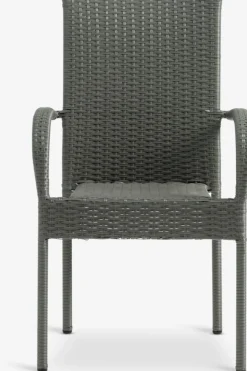 MARIELYST + GUDHJEMMARIELYST L205 table + 4 GUDHJEM chaises gris