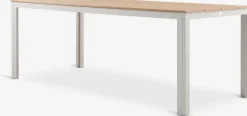 MARIELYST + GUDHJEMMARIELYST L205 table beige + 4 GUDHJEM chaises naturel