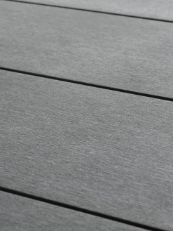 MARIELYST + INGSTRUPMARIELYST L205 table gris + 4 INGSTRUP chaises noir