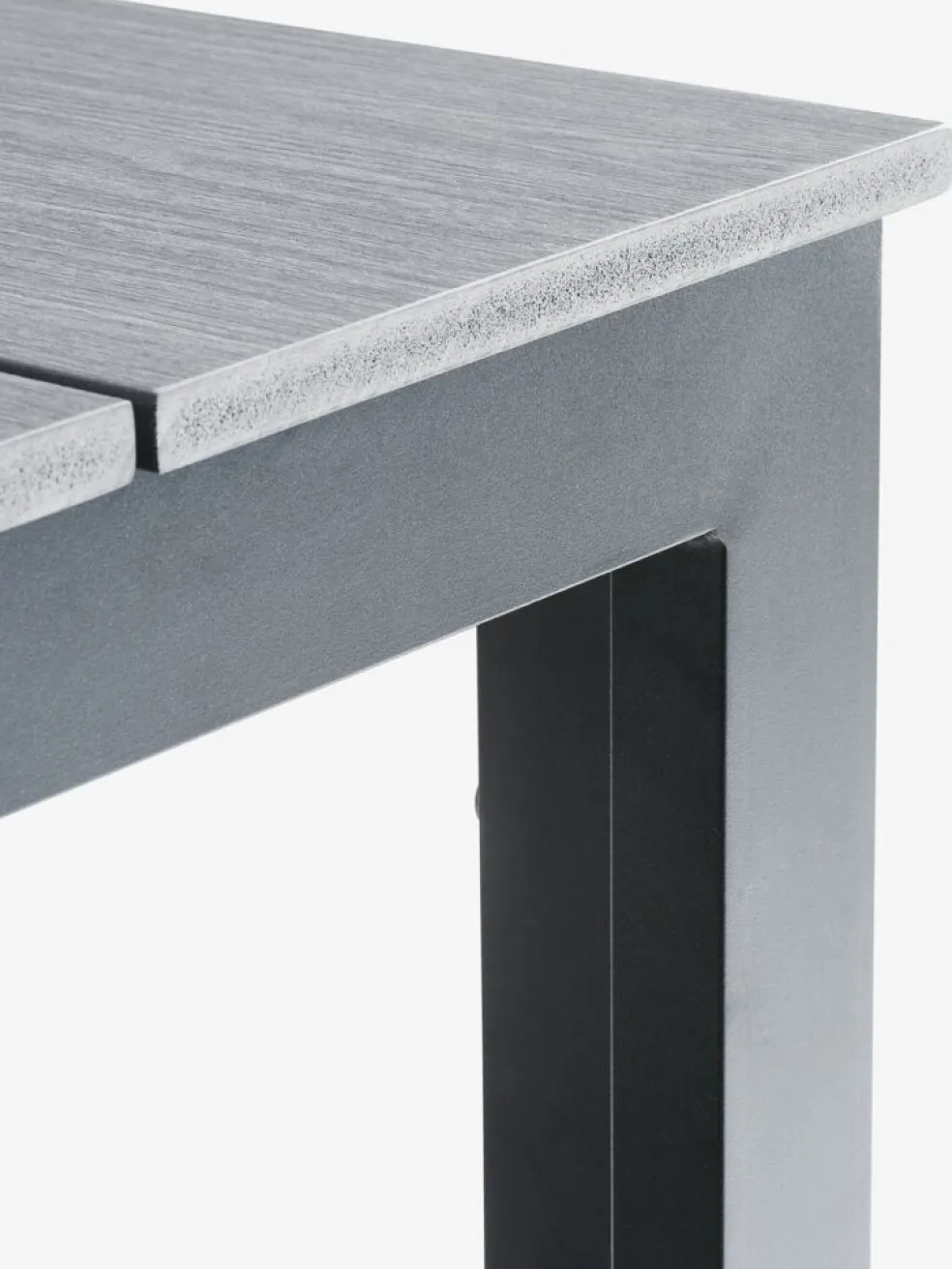 MARIELYST + MYSENMARIELYST L205 table + 4 MYSEN chaises gris