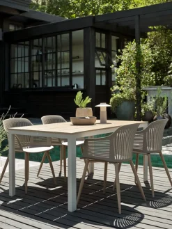 MARIELYSTTable de jardin MARIELYST l90xL150 beige