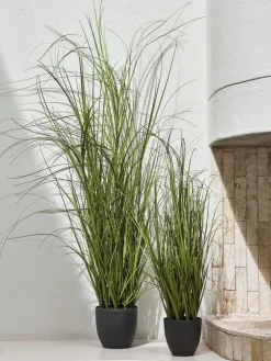 MARKUSFLUEPlante artificielle MARKUSFLUE H90cm herbe vert