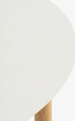 MARSTRANDTable MARSTRAND 100x200/280 blanc/naturel