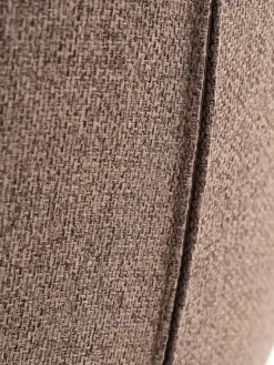 MELBYChaise MELBY tissu brun clair/noir