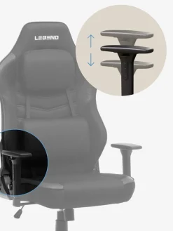 MELLERUPChaise gaming MELLERUP XL noir