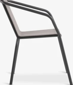 MODUMChaise empilable MODUM sable foncé